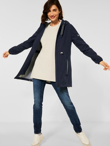 CECIL Between-Seasons Coat in Blue