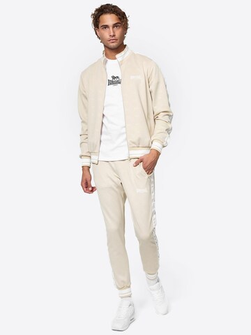 LONSDALE Joggingdragt 'ASHWELL' i beige
