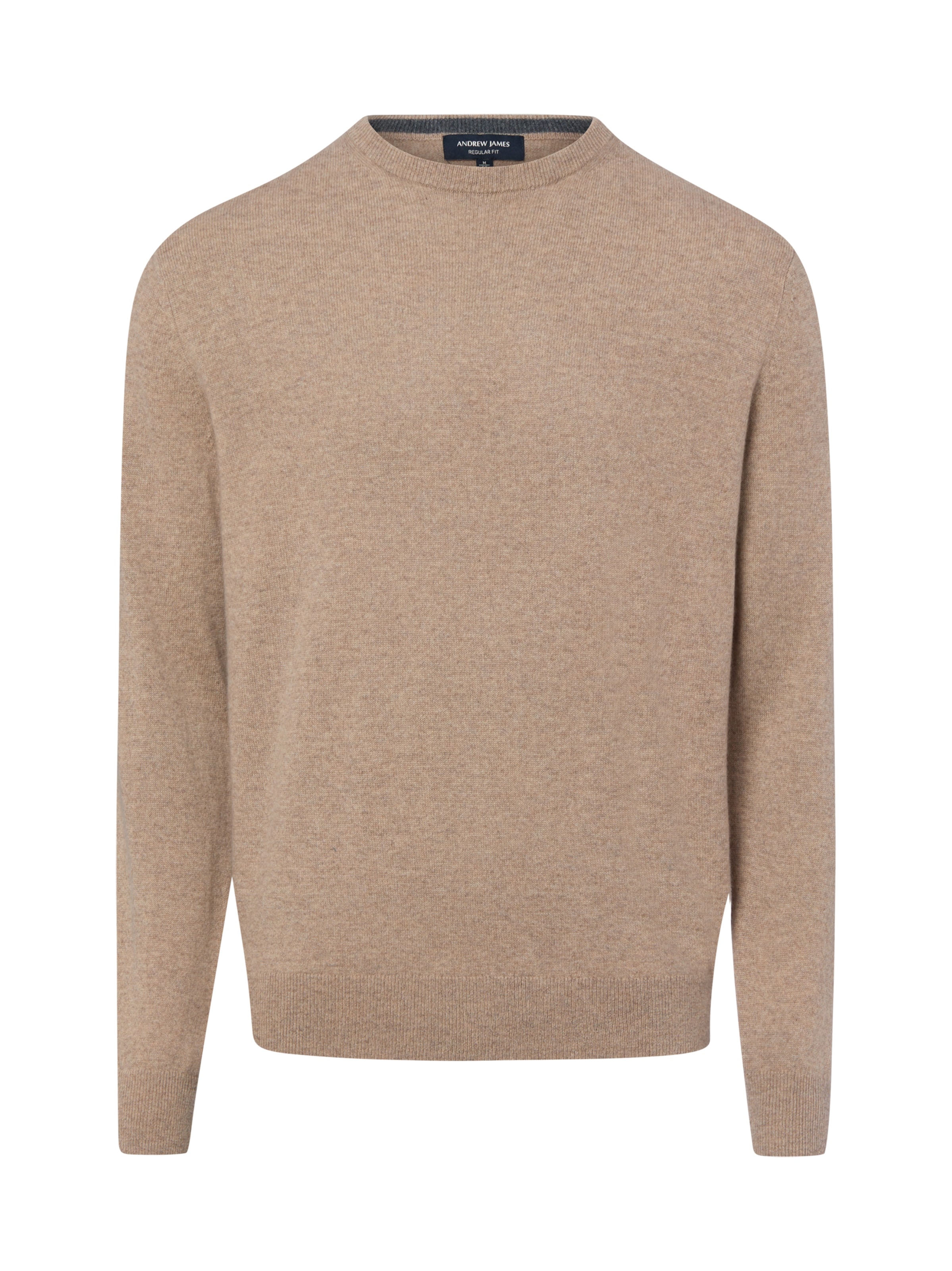 Pull-over Andrew James en beige : devant