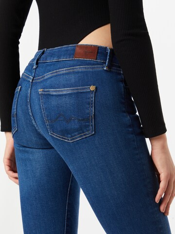 Skinny Jean 'Pixie' Pepe Jeans en bleu