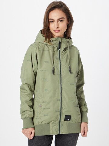 Alife and Kickin Between-Season Jacket 'JohannaAK' in Green: front