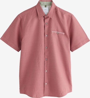Coupe regular Chemise Next en rouge : devant