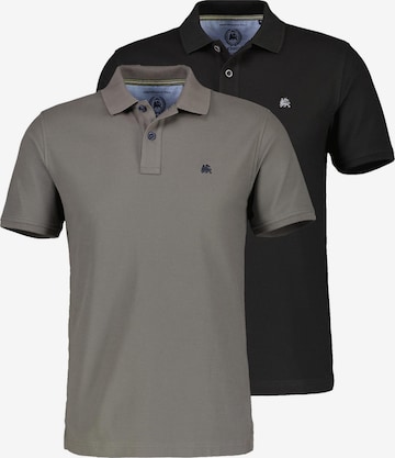LERROS Shirt 'Basic' in Grey: front