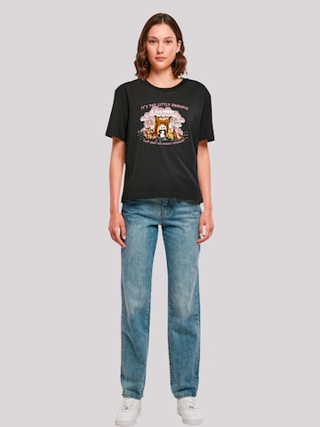 T-shirt 'Heroes of Childhood Tao Tao Childhood Memories' F4NT4STIC en noir