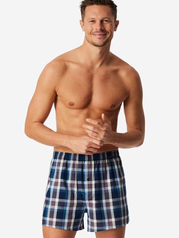 SCHIESSER Boxershorts in Blauw