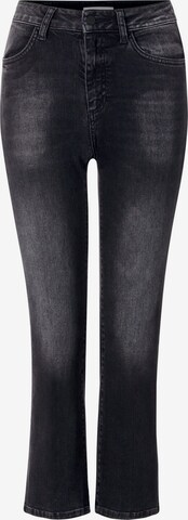 Rich & Royal Flared Jeans in Schwarz: predná strana