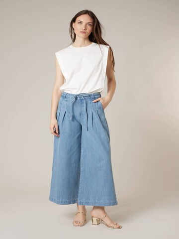 Deeluxe Wide leg Jeans in Blauw