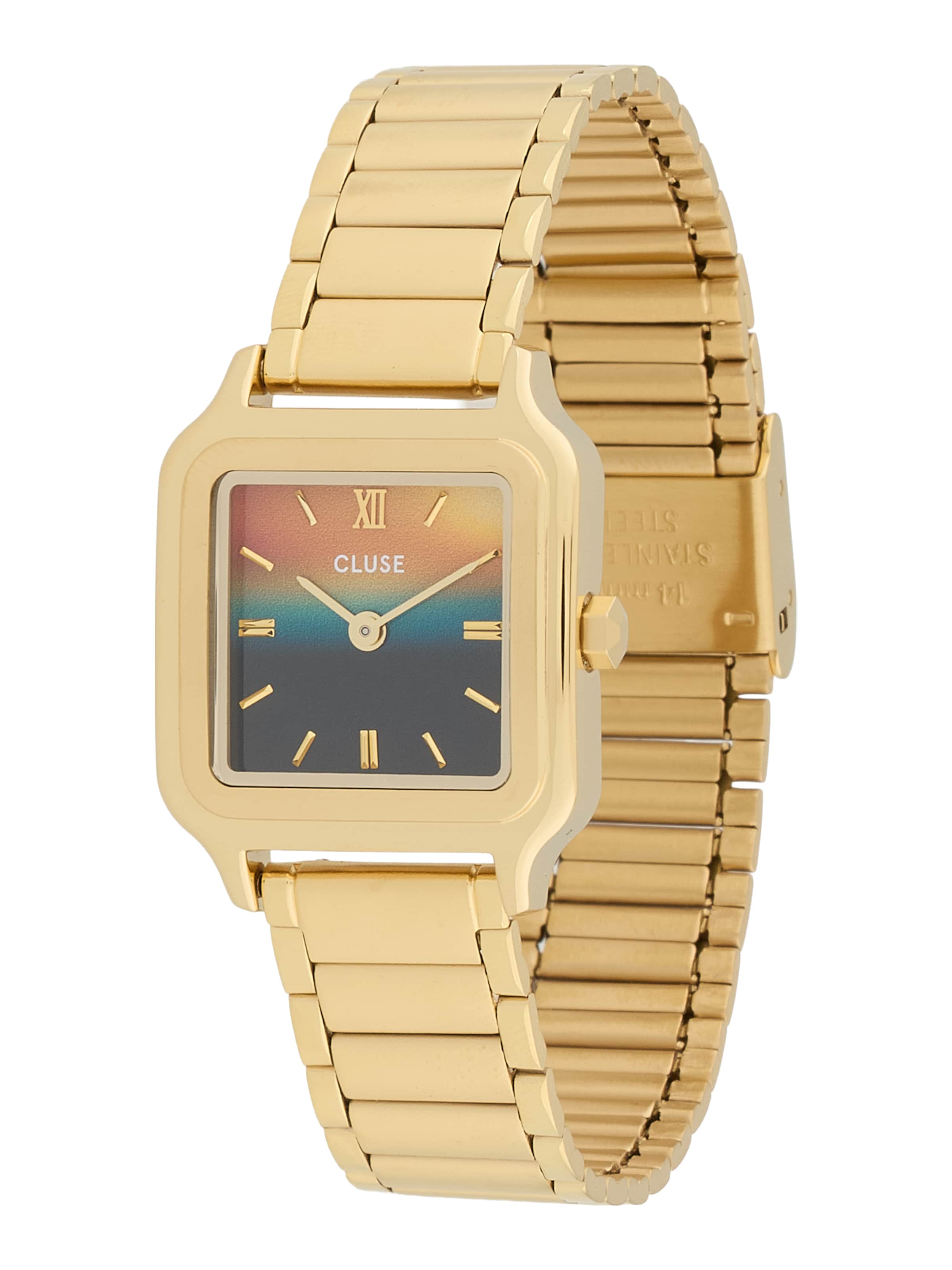 CLUSE Analoogkell, värv Kuld: eest vaates