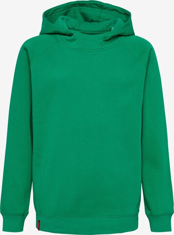 Hummel Sweatshirt in Groen: voorkant