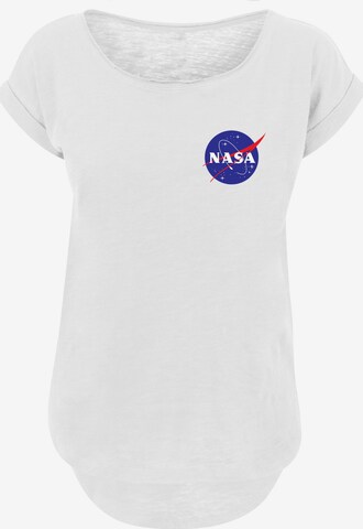 T-shirt 'NASA Classic Insignia' F4NT4STIC en blanc : devant