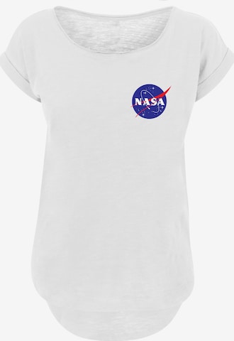 F4NT4STIC T-Shirt 'NASA Classic Insignia' in Weiß: predná strana