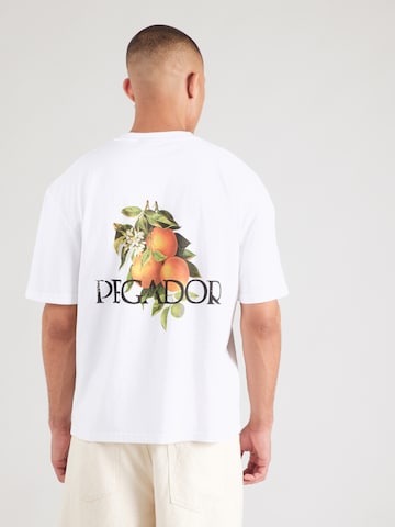 T-Shirt 'Viborg' Pegador en blanc : devant