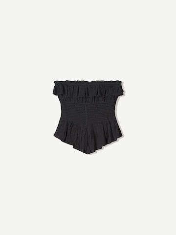 Bershka Top in Zwart