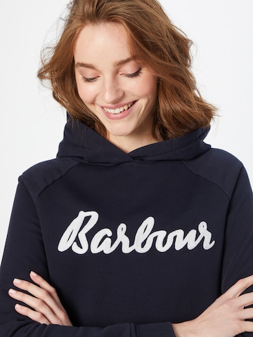 Barbour Sweatshirt 'Otterburn' in Blue