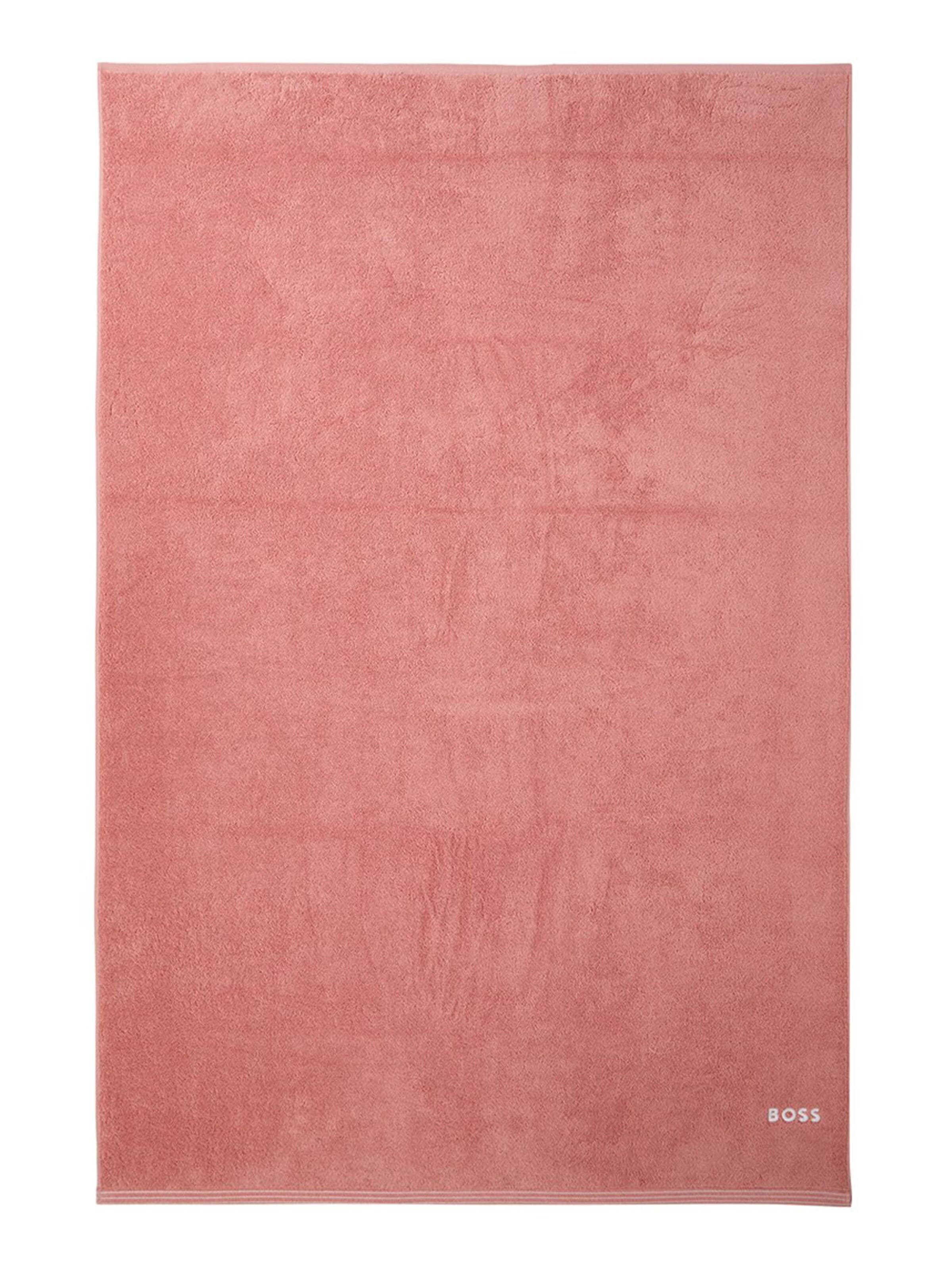 BOSS Home Towel 'EDGE' in Pink: front