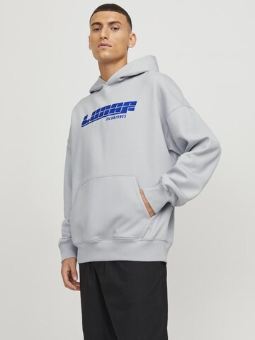 Felpa di JACK & JONES in grigio: frontale