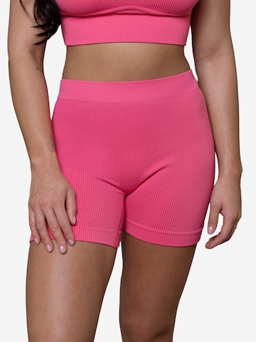 SugarShape Skinny Παντελόνι 'Freeda' σε ροζ: μπροστά