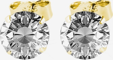 Akzent Earrings '"Runa" aus 925 Sterlingsilber, rhodiniert, langlebig' in Gold: front