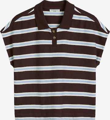 Marc O'Polo DENIM Poloshirt in Braun: Vorderseite