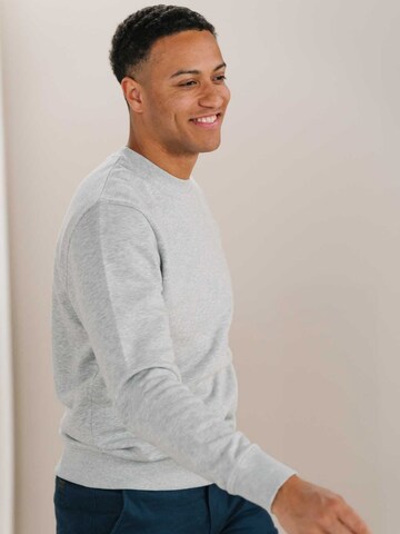 TEESHOPPEN Svetr ' Sweatshirt Crewneck ' – šedá