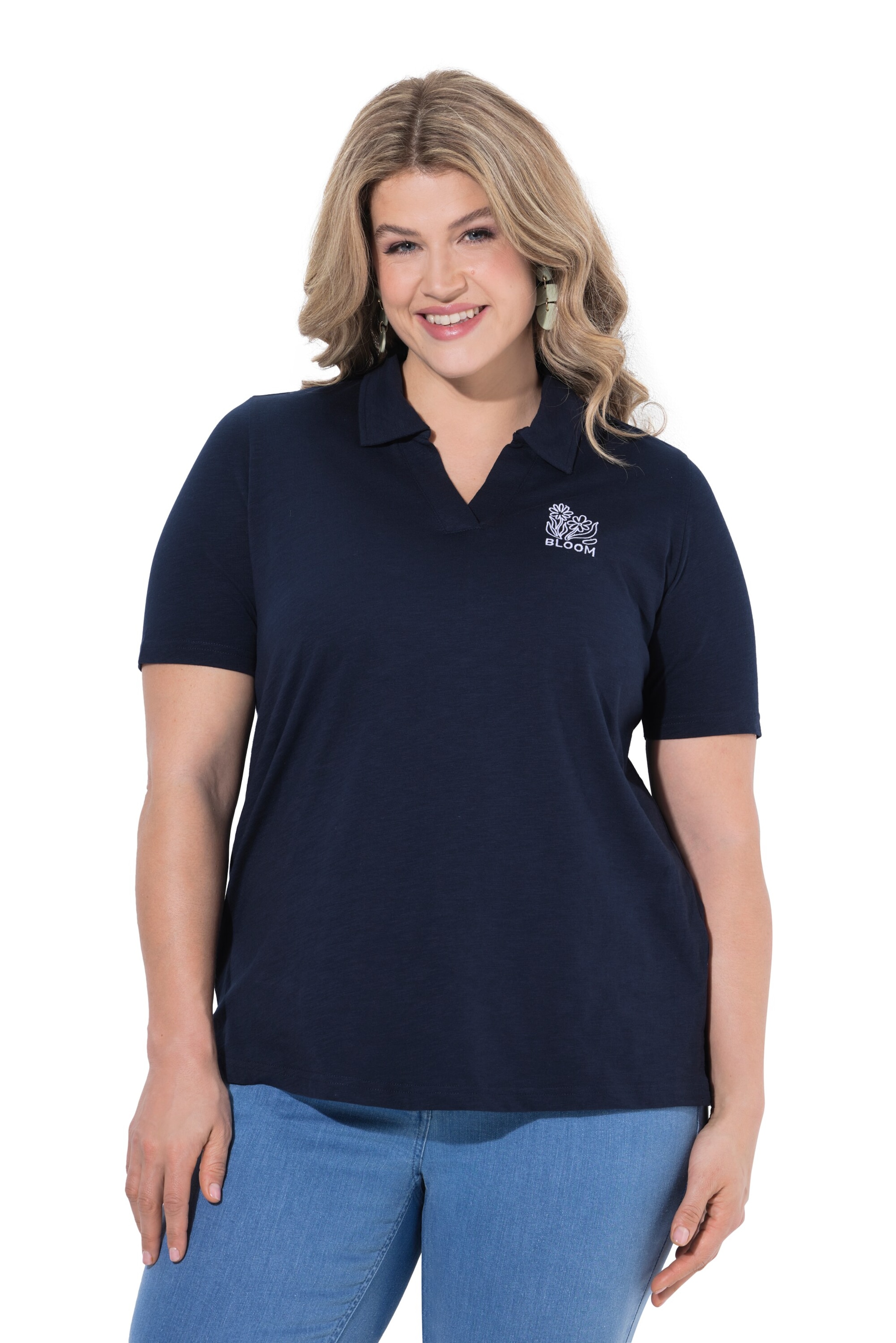 Ulla Popken Shirt in Blue: front