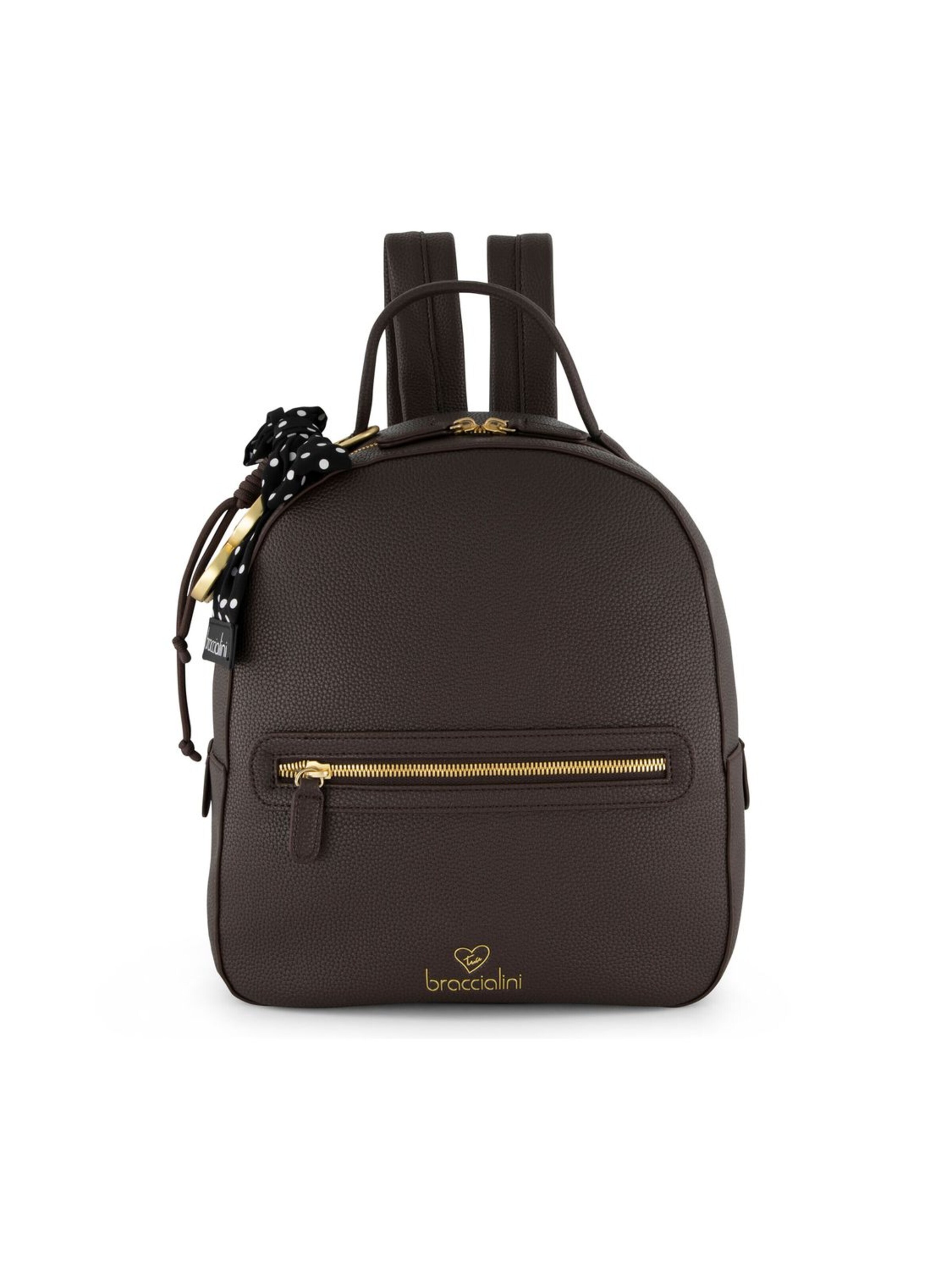 Braccialini - Mochila 'Beth' en marrón: frente