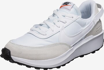 Sneaker bassa 'Waffle Debut' di Nike Sportswear in bianco: frontale