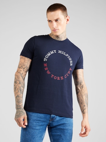 TOMMY HILFIGER T-Shirt ' ' in Blau: predná strana