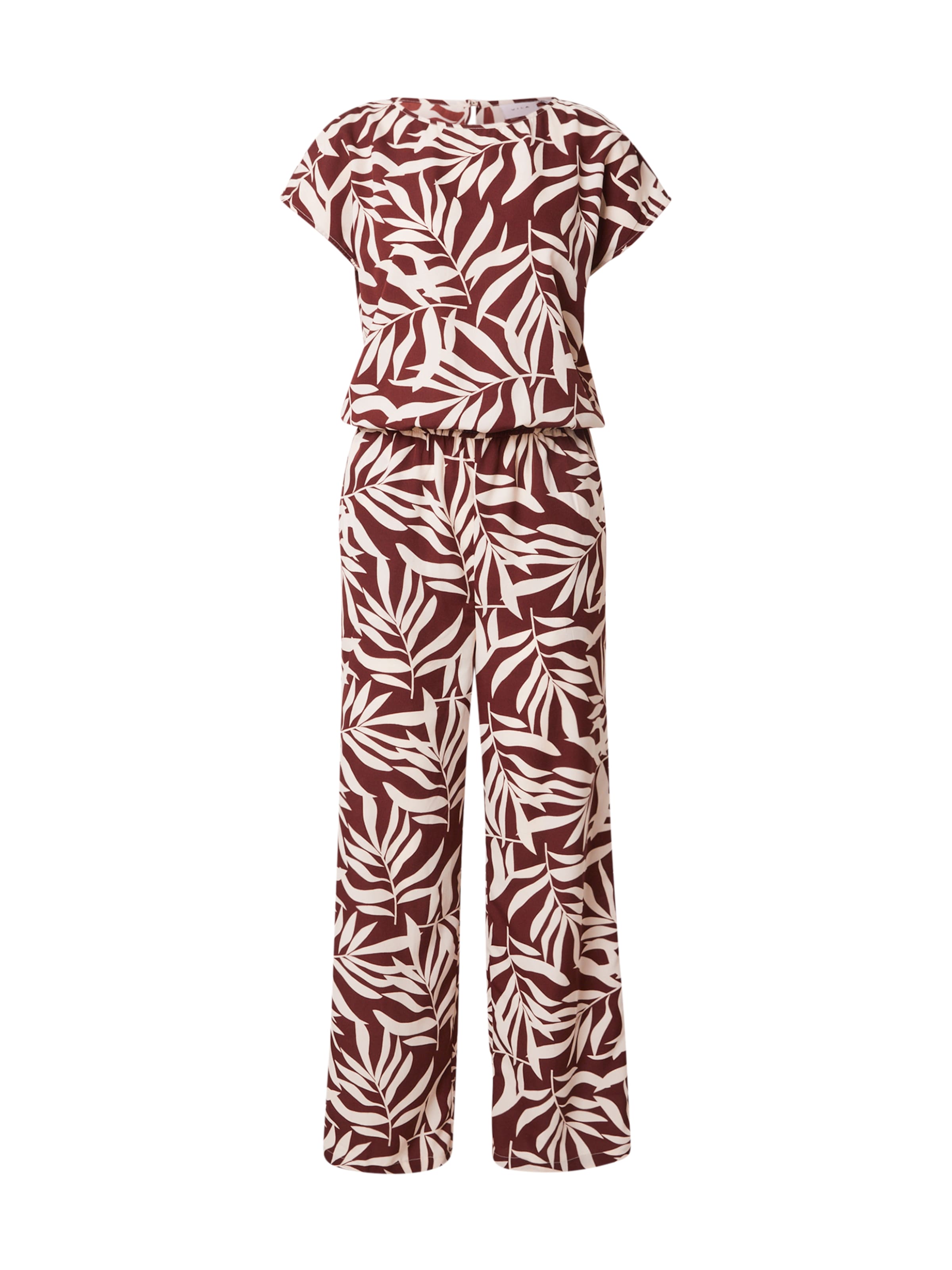 Combinaison 'VIGRAF' VILA en marron : devant