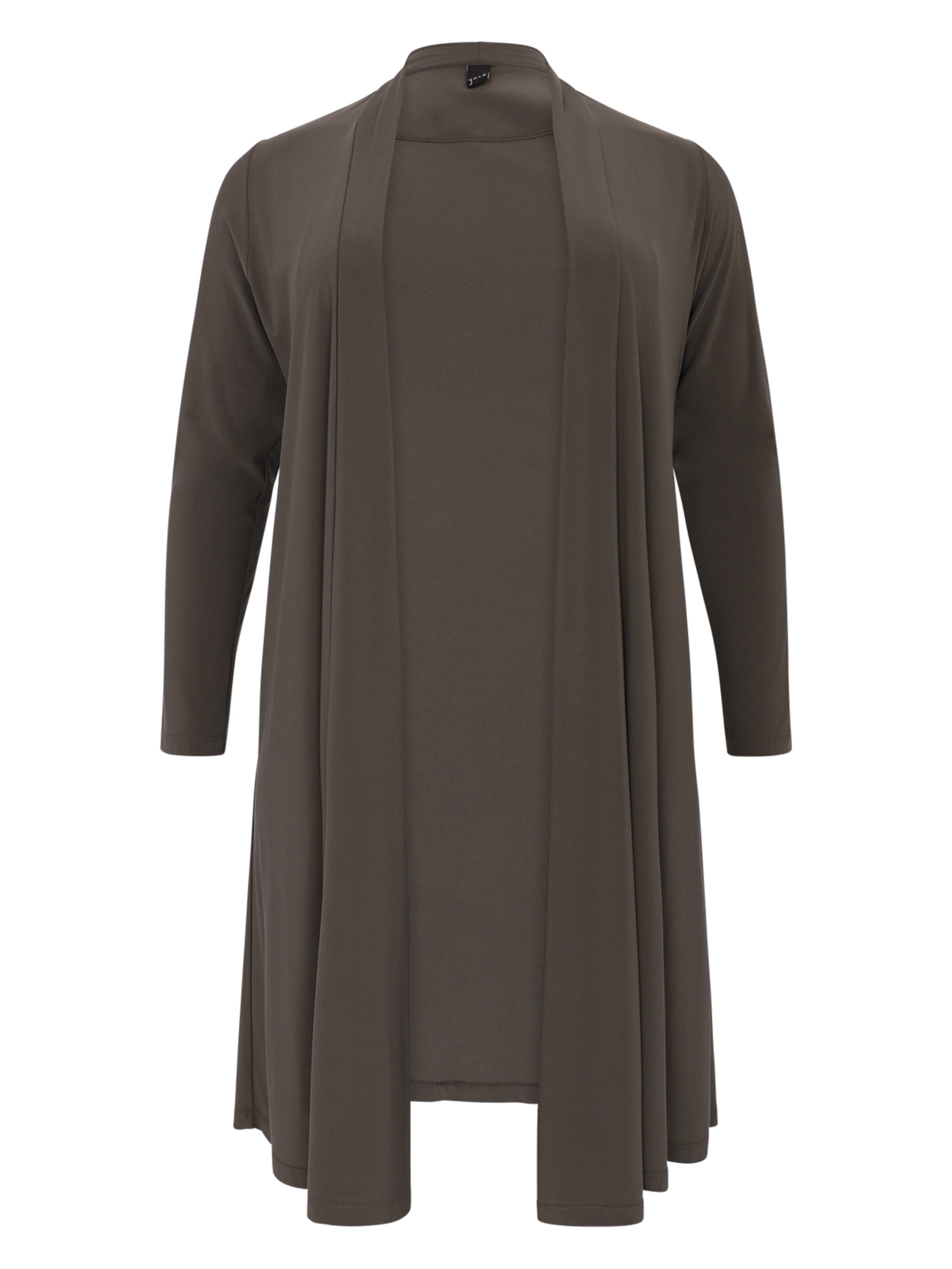 YOEK Knit cardigan 'Dolce' in Green: front