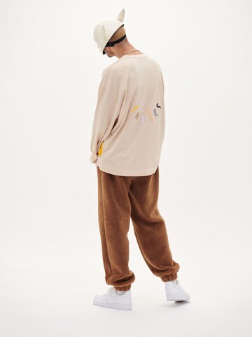 Smiles Shirt 'Malte' in Beige