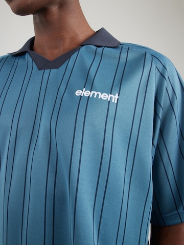 T-Shirt 'LOWCASE SOCCER' ELEMENT en bleu