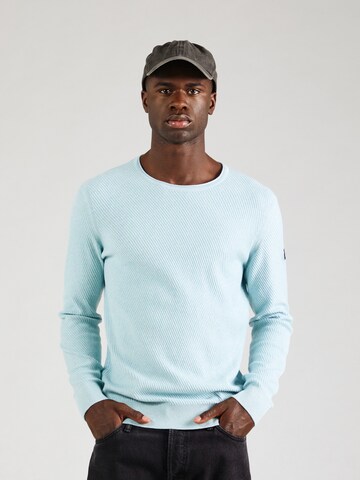 Pull-over TOM TAILOR en vert : devant