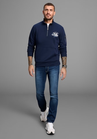 DELMAO Sweatshirt in Blau