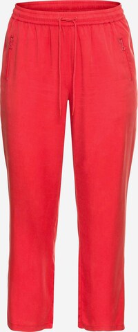 SHEEGO Regular Pants in Red: front