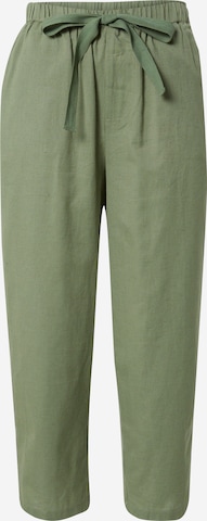 Loosefit Pantalon Dorothy Perkins en vert : devant