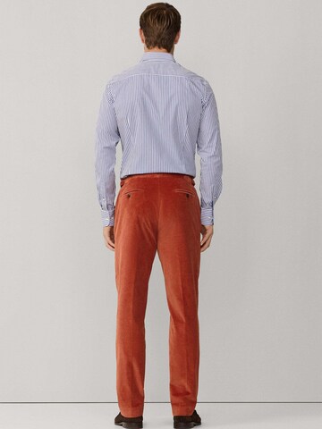 Coupe slim Pantalon chino 'Kensington' Hackett London en orange