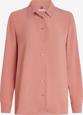 TOMMY HILFIGER Bluse 'FLUID' in Pink: predná strana