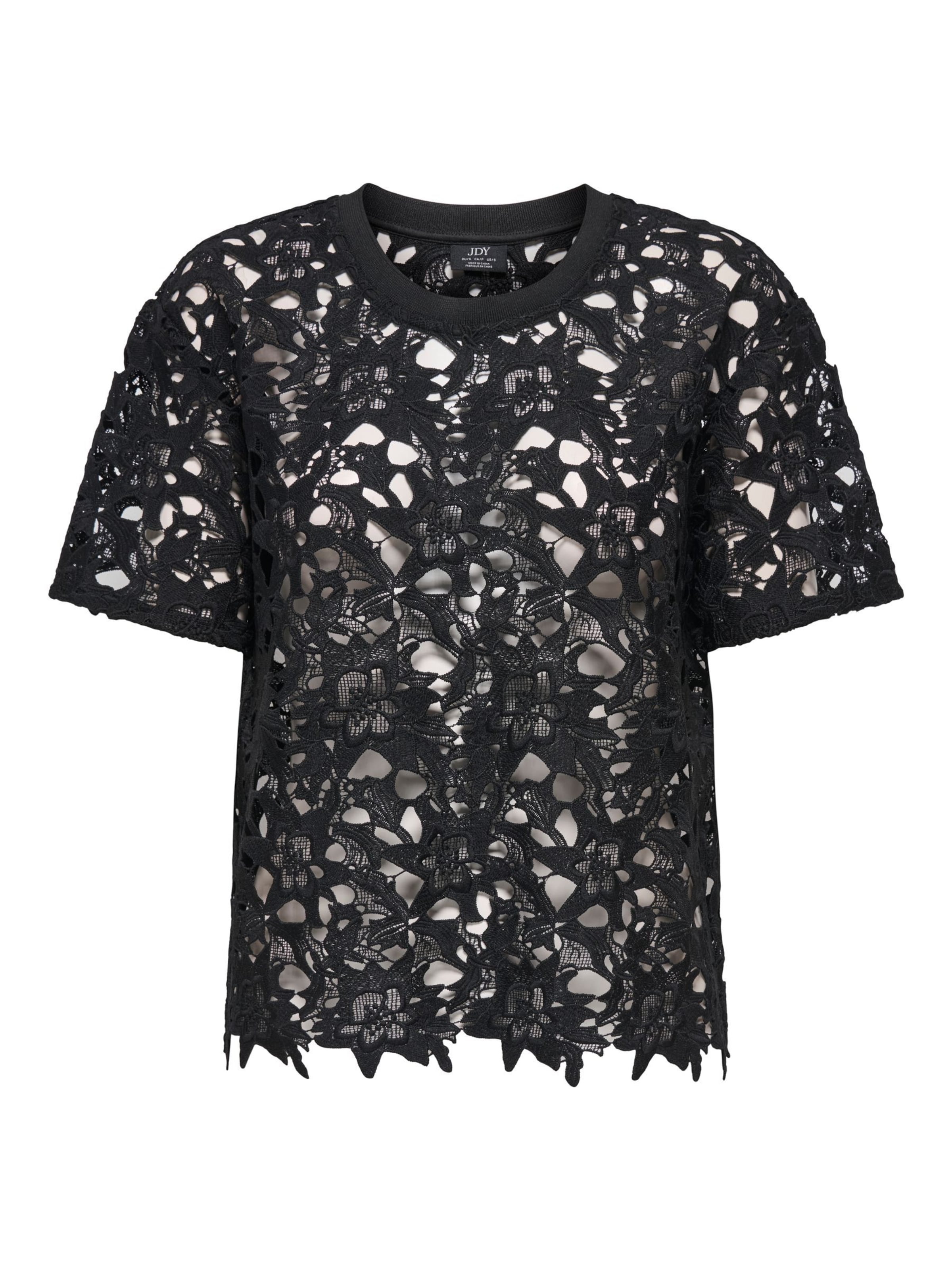 JDY Shirt 'JDYVANYA' in Zwart: voorkant