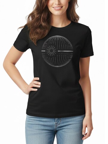 MAKAYA Shirt 'Dot Star' in Black