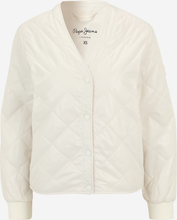 Pepe Jeans Φθινοπωρινό και ανοιξιάτικο μπουφάν 'SHERYL' σε λευκό: μπροστά