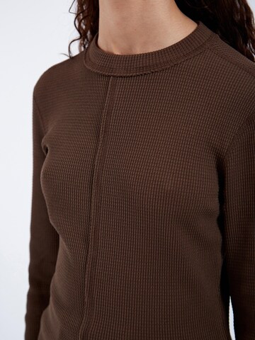 Dr. Denim Top 'Stella Waffle Top' in Bruin