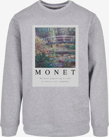 Merchcode Sweatshirt 'APOH - Monet Without' in Grau: predná strana