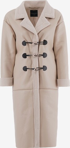 Manteau d’hiver ' Bosten ' FRESHLIONS en beige : devant