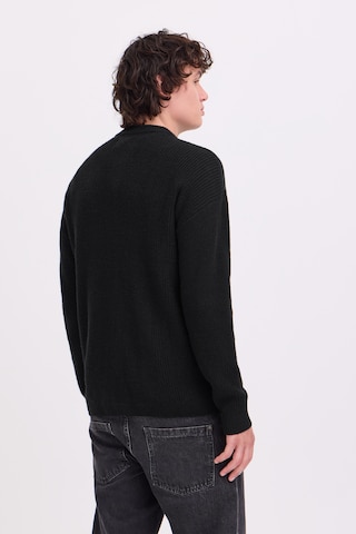 BLEND Knit Cardigan 'BHBOS' in Black