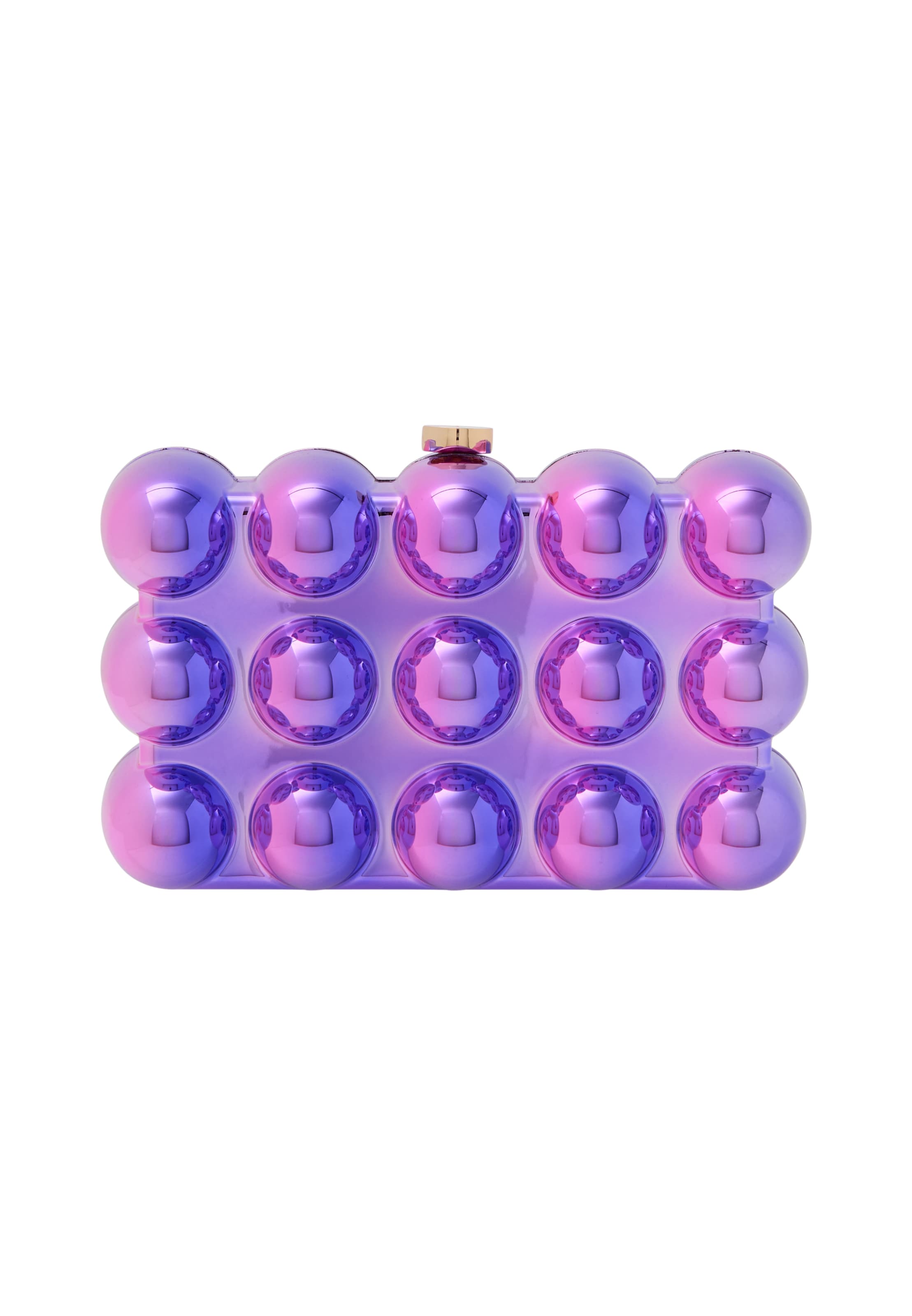 KRZY Клатч в Лиловый: спереди