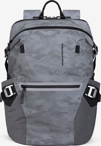 Piquadro Backpack in Grey: front