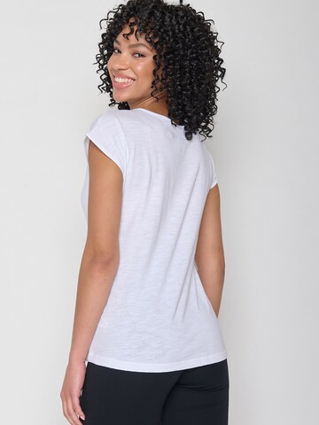 GREENBOMB Shirt 'Animal Bear Lines' in Wit