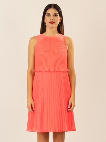 APART Kleid in Orange: Vorderseite