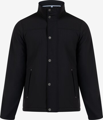 ICEBOUND Between-Season Jacket in Black: front